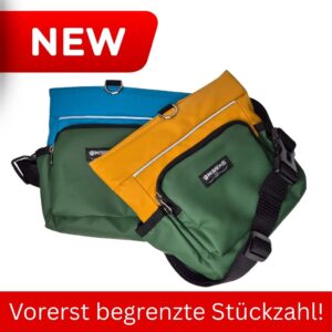 Stoff-Futtertasche mit Silikon-Inlay