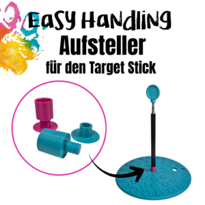 Stick-Aufsteller „Easy Handling“