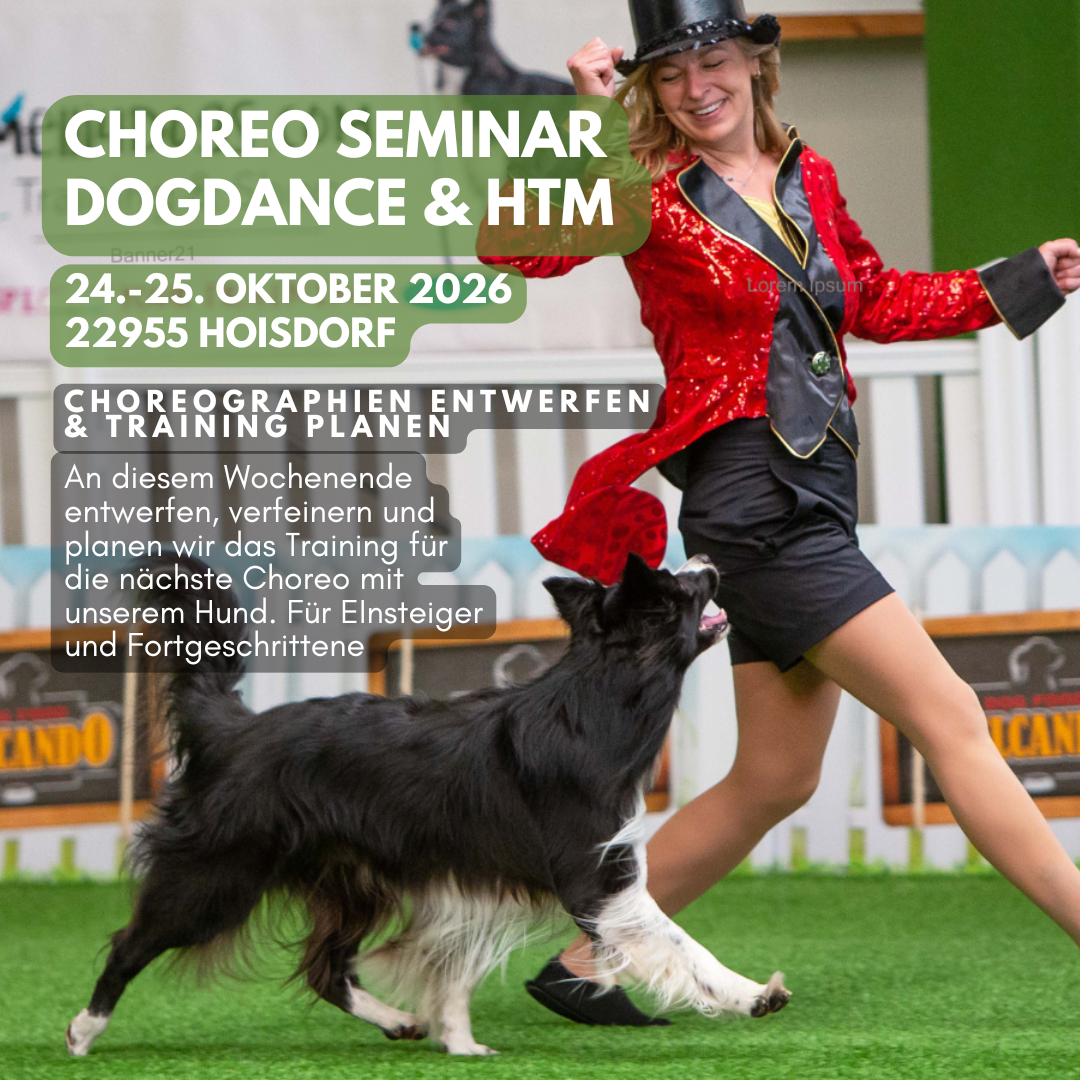 Dogdance CHOREO Seminar in Hoisdorf 24./25. Oktober 2026